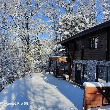 Chalet In The Woods With Jacuzzi And Sauna * Manhay